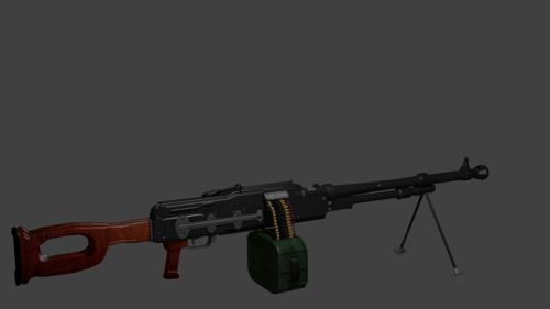 PK-M Kalasnikov Medium Machinegun preview image